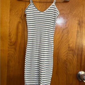 Striped Sleeveless Dress